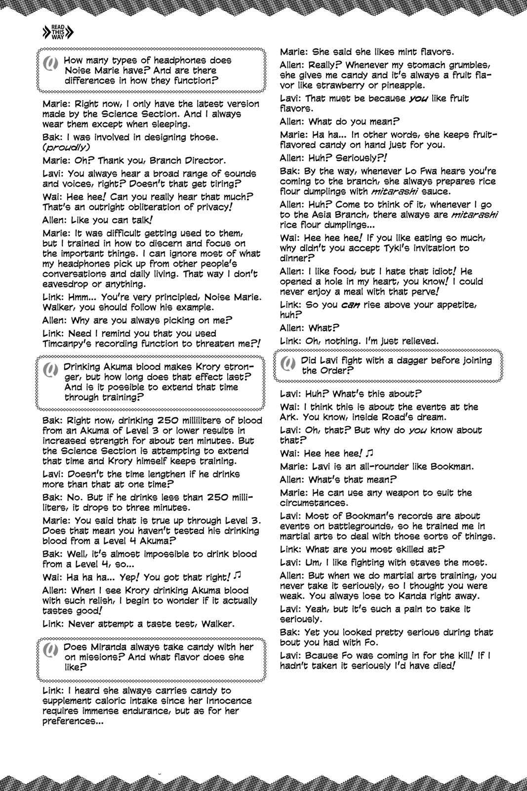 Read D.Gray Man EN Manga Online