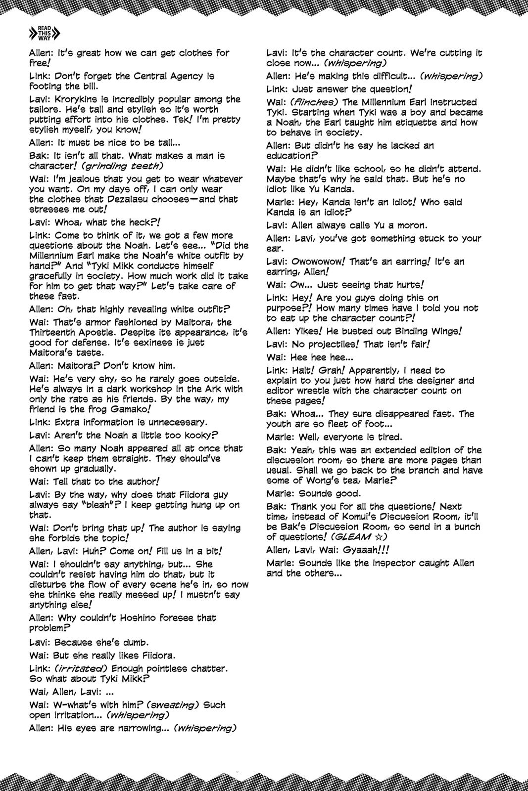 Read D.Gray Man EN Manga Online