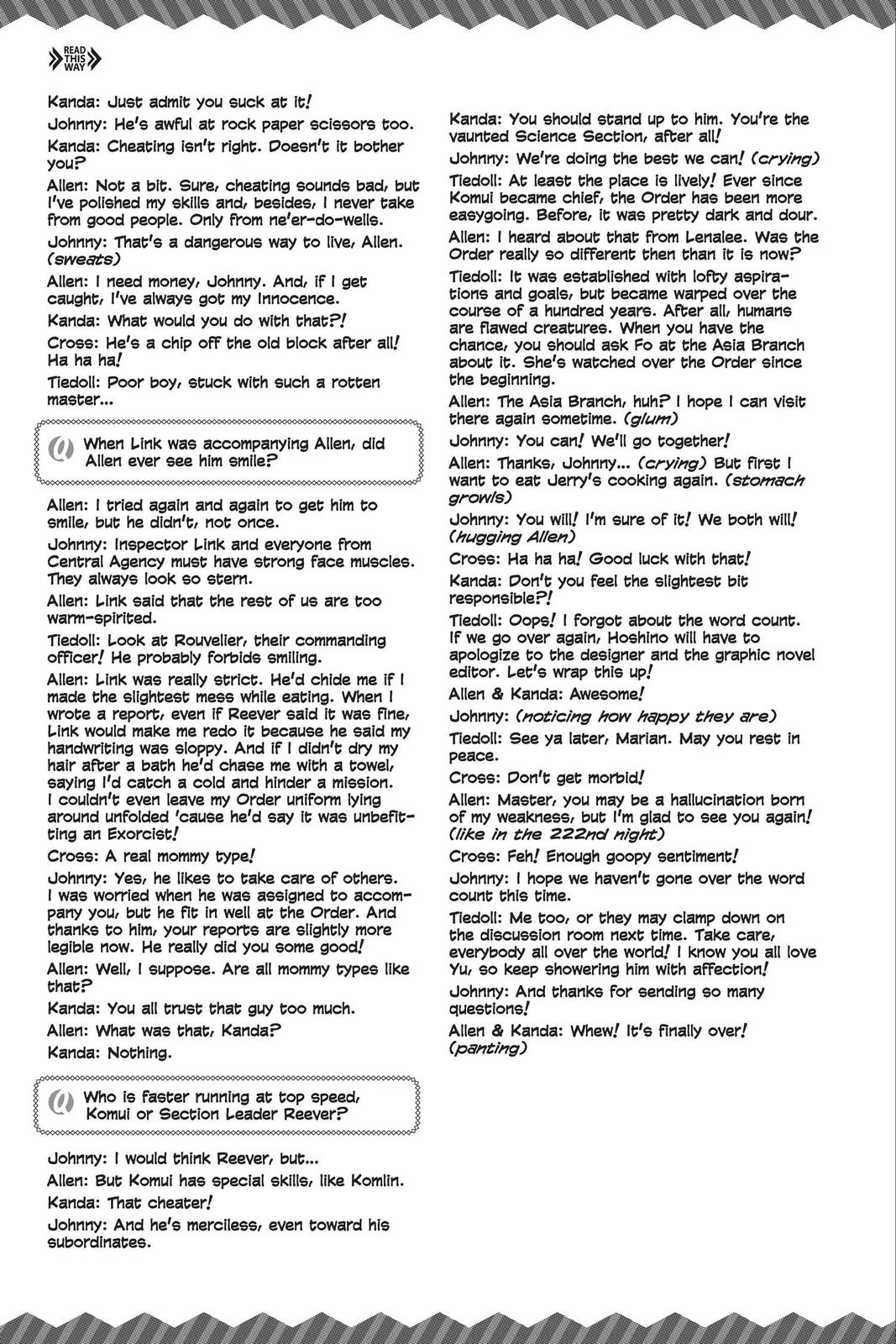 Read D.Gray Man EN Manga Online