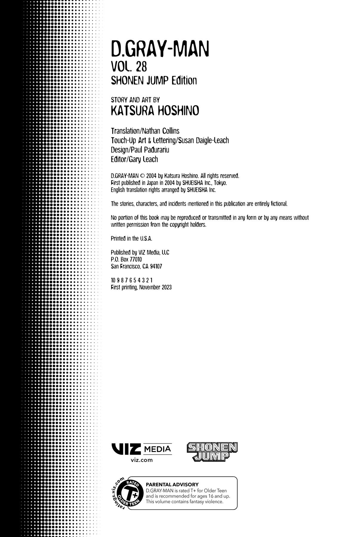 Read D.Gray Man EN Manga Online