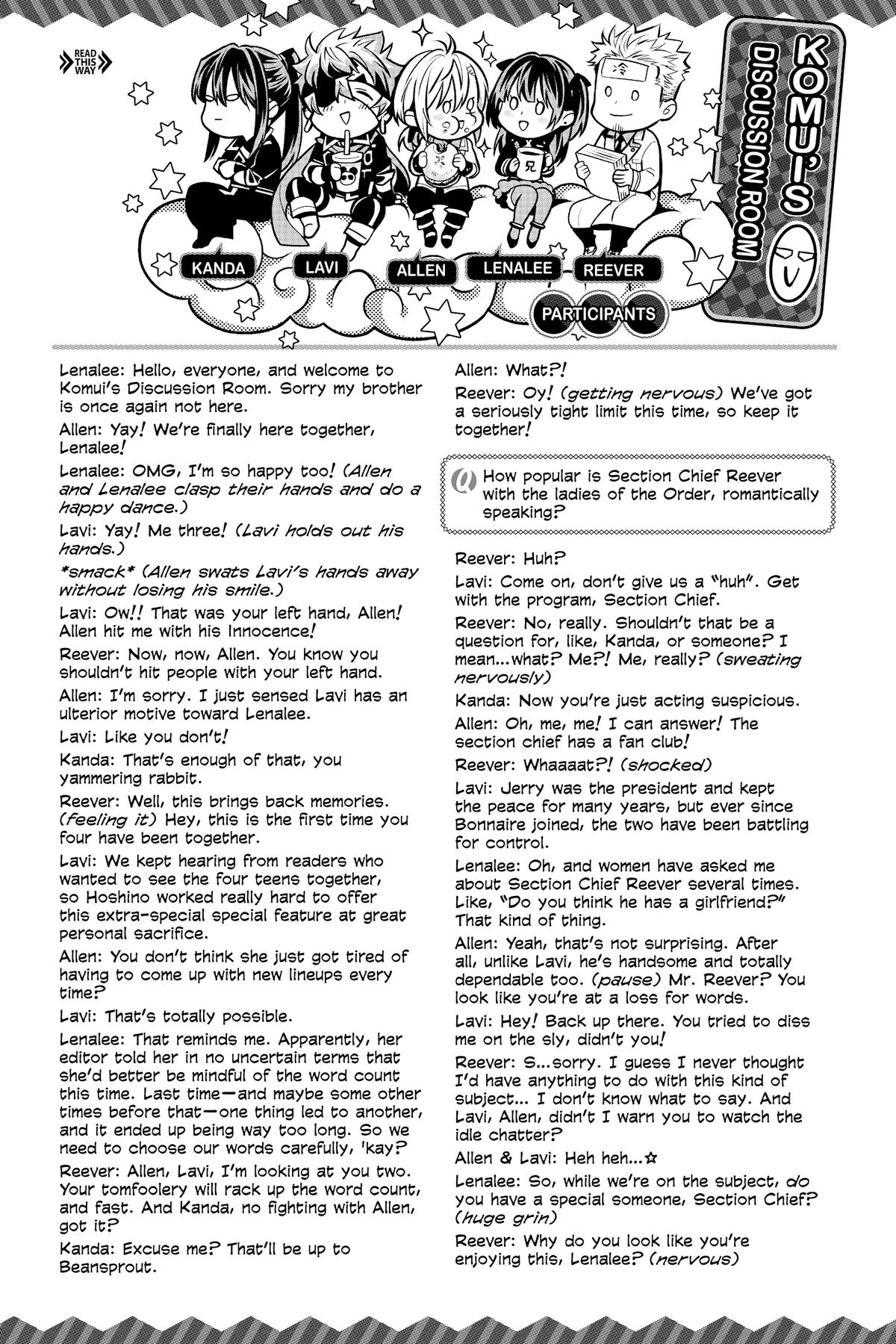 Read D.Gray Man EN Manga Online