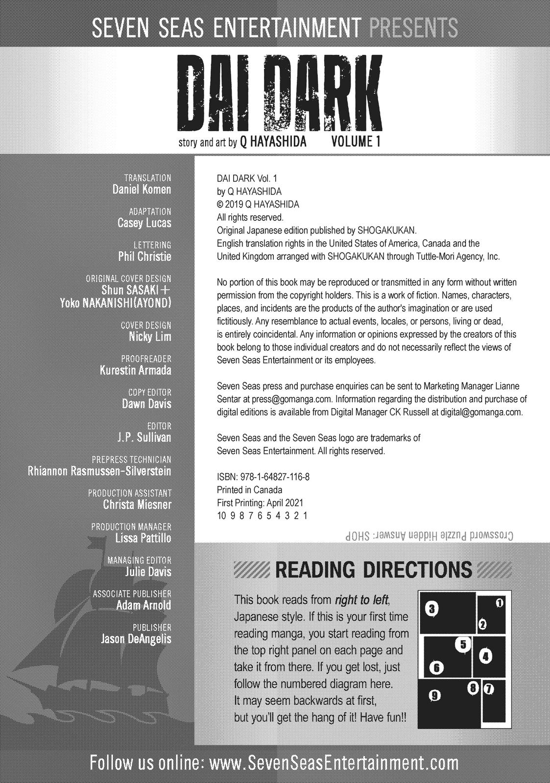 Read Dai Dark EN Manga Online