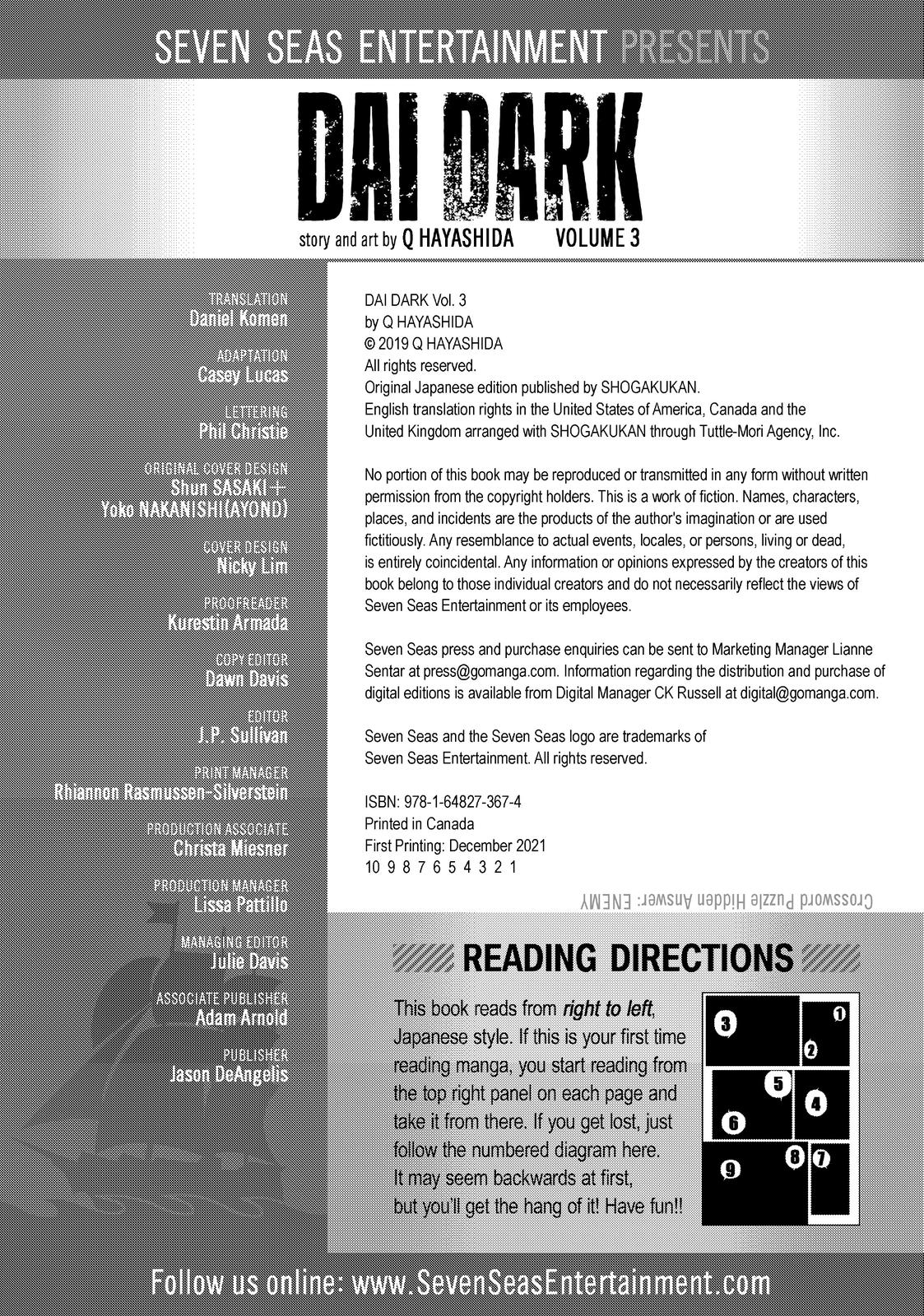 Read Dai Dark EN Manga Online