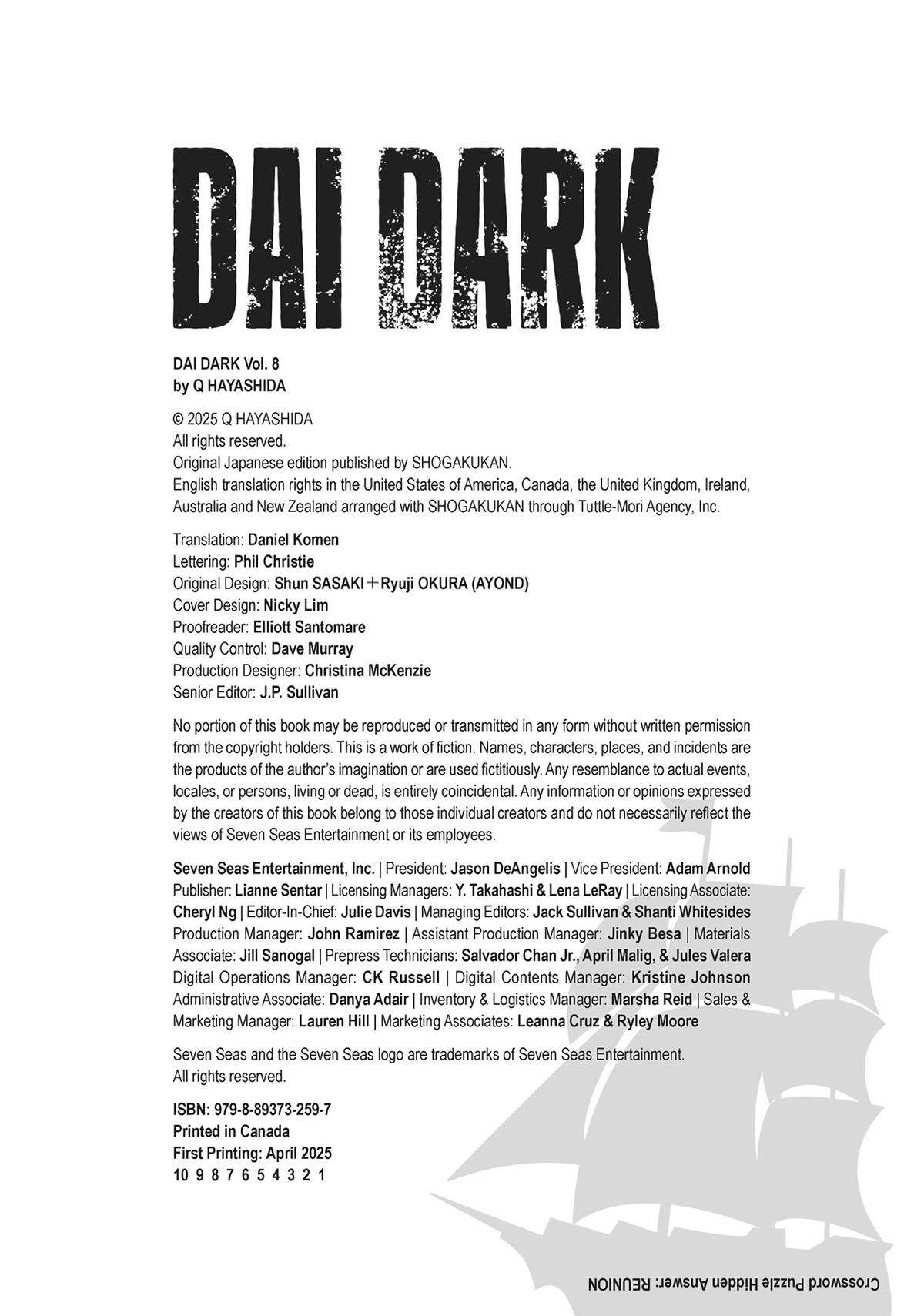Read Dai Dark EN Manga Online