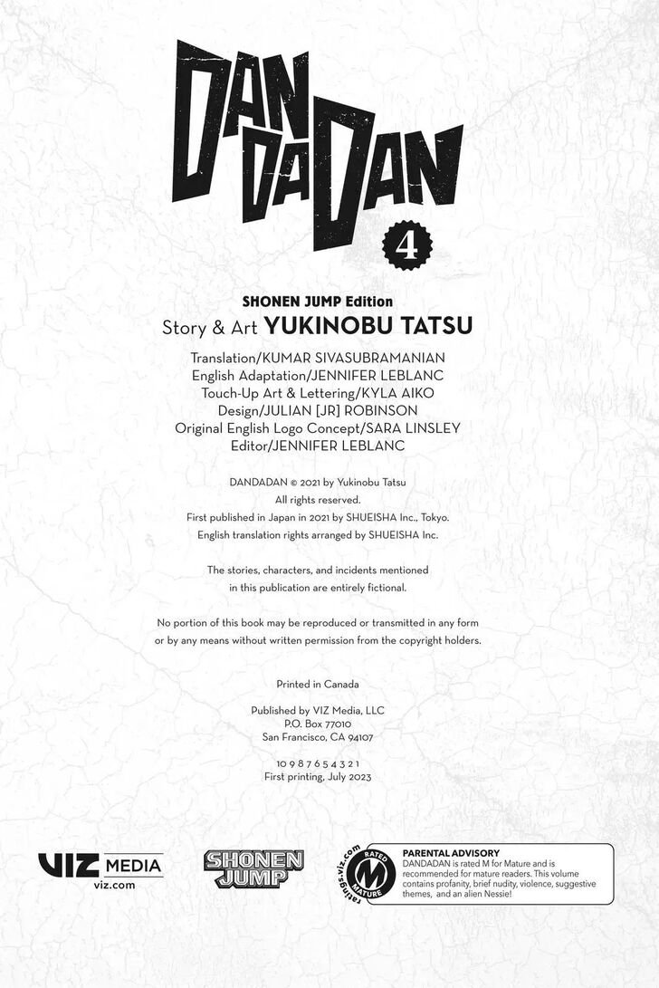 Read Dandadan EN Manga Online