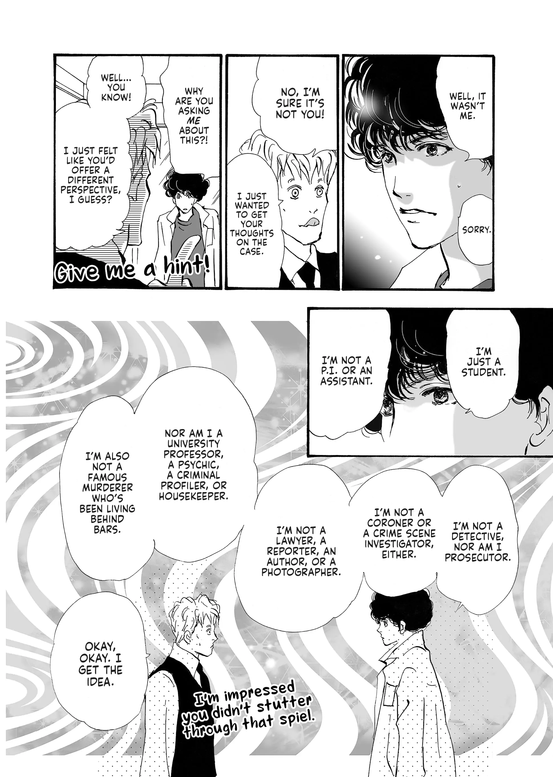 Read Don't Call It Mystery EN Manga Online