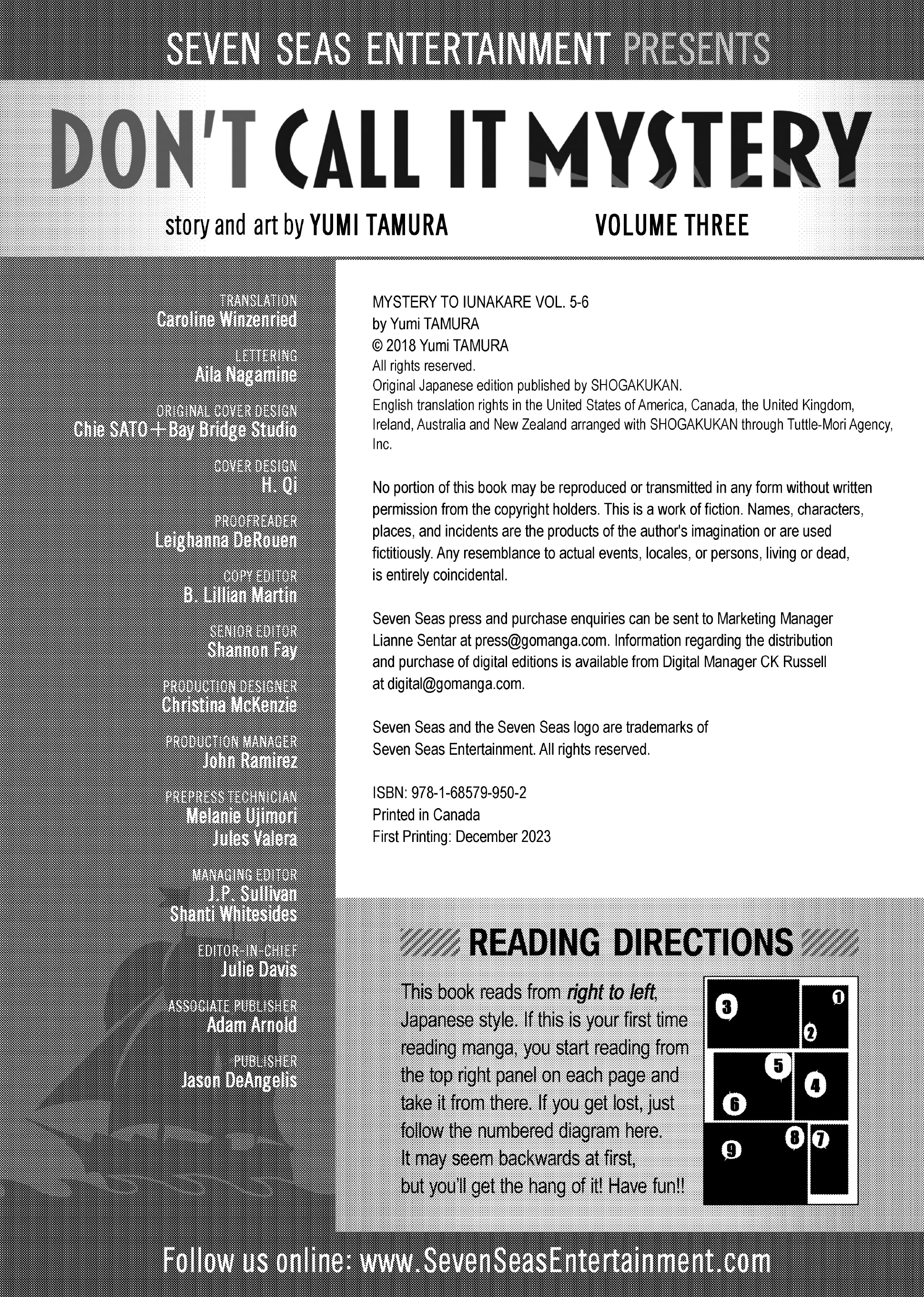 Read Don't Call It Mystery EN Manga Online