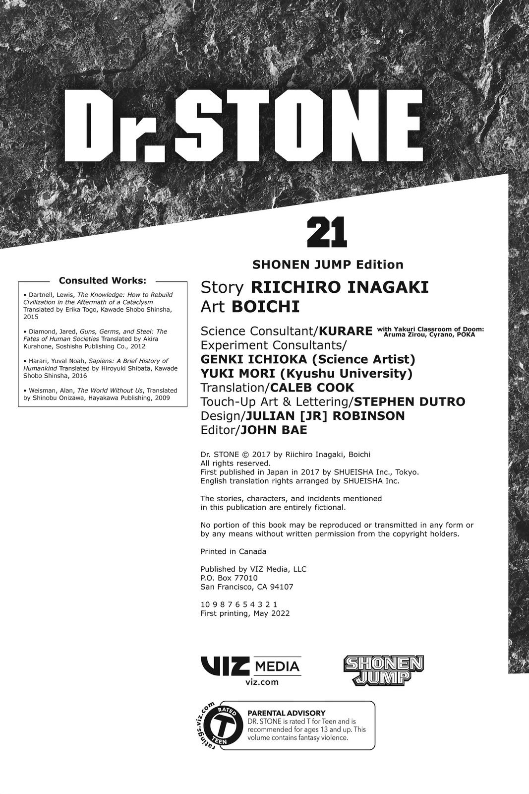 Read Dr. STONE EN Manga Online