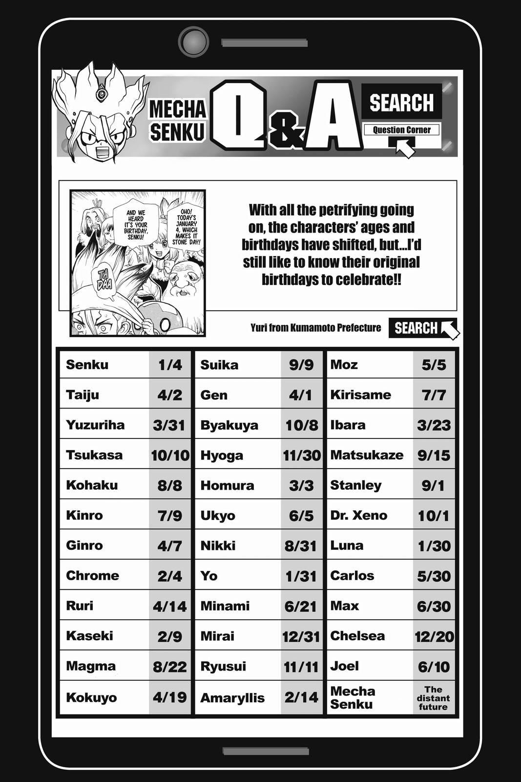 Read Dr. STONE EN Manga Online