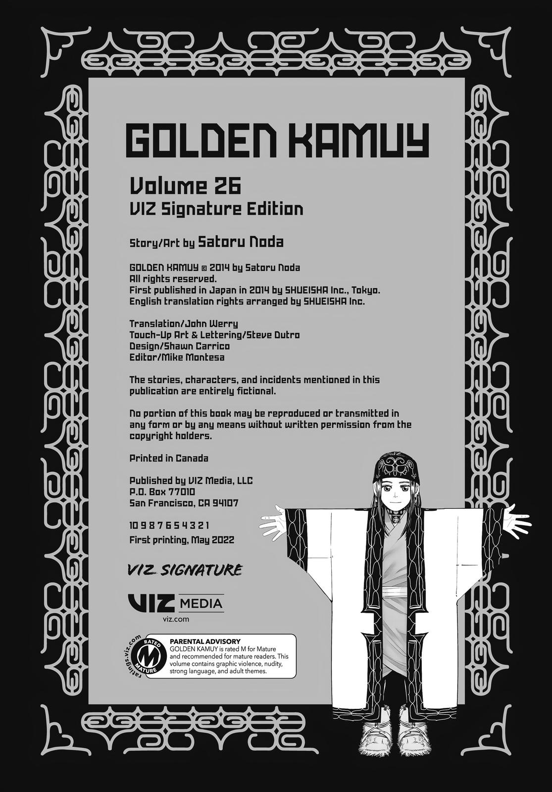 Read Golden Kamuy EN Manga Online