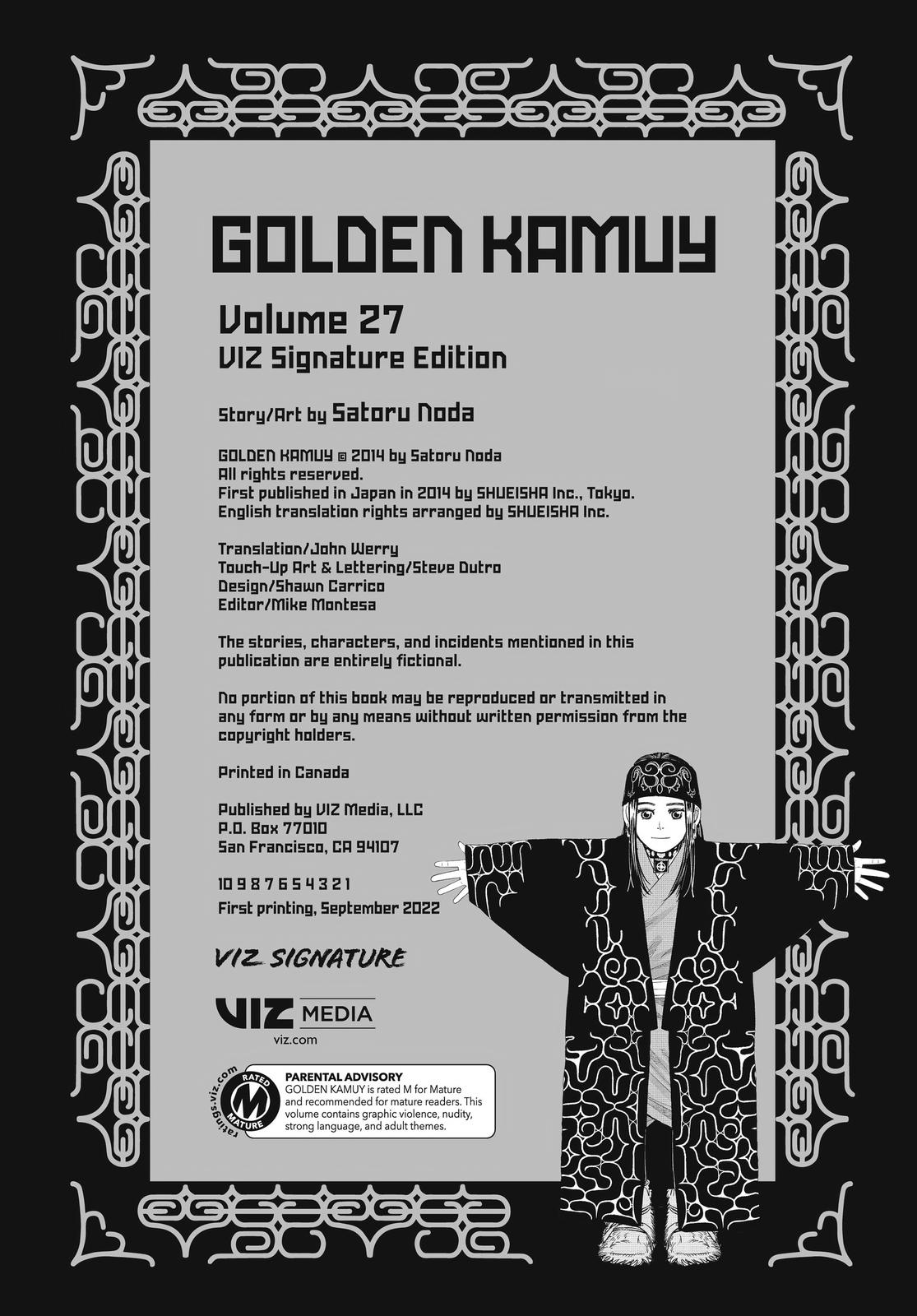 Read Golden Kamuy EN Manga Online