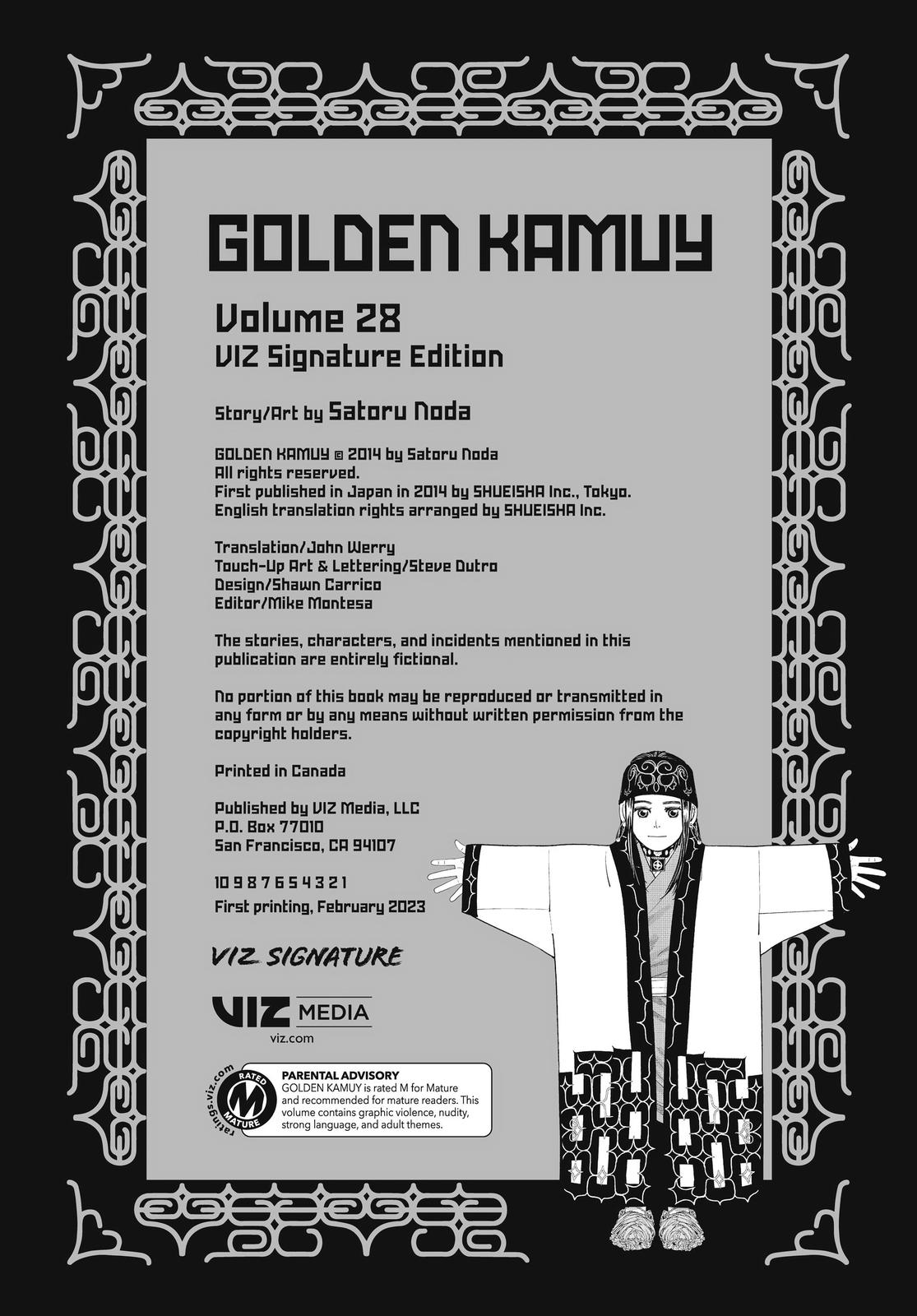 Read Golden Kamuy EN Manga Online