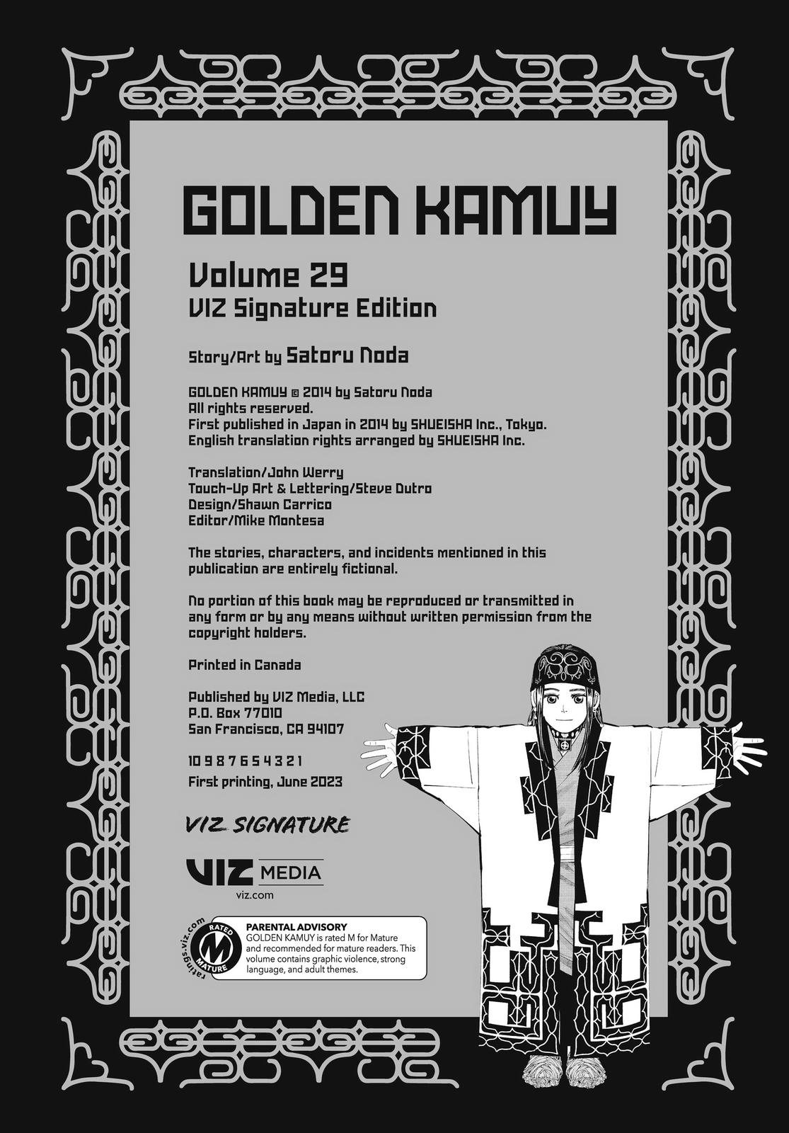 Read Golden Kamuy EN Manga Online