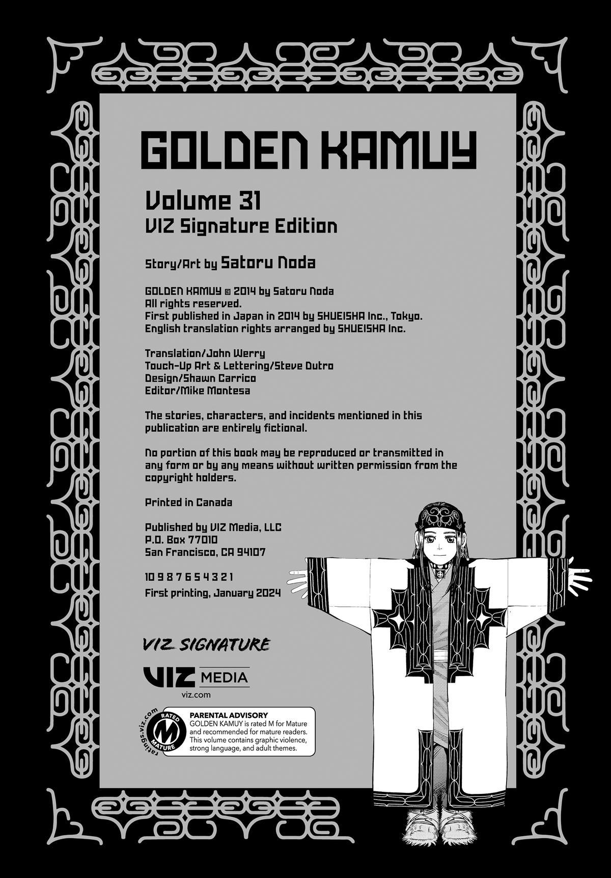 Read Golden Kamuy EN Manga Online