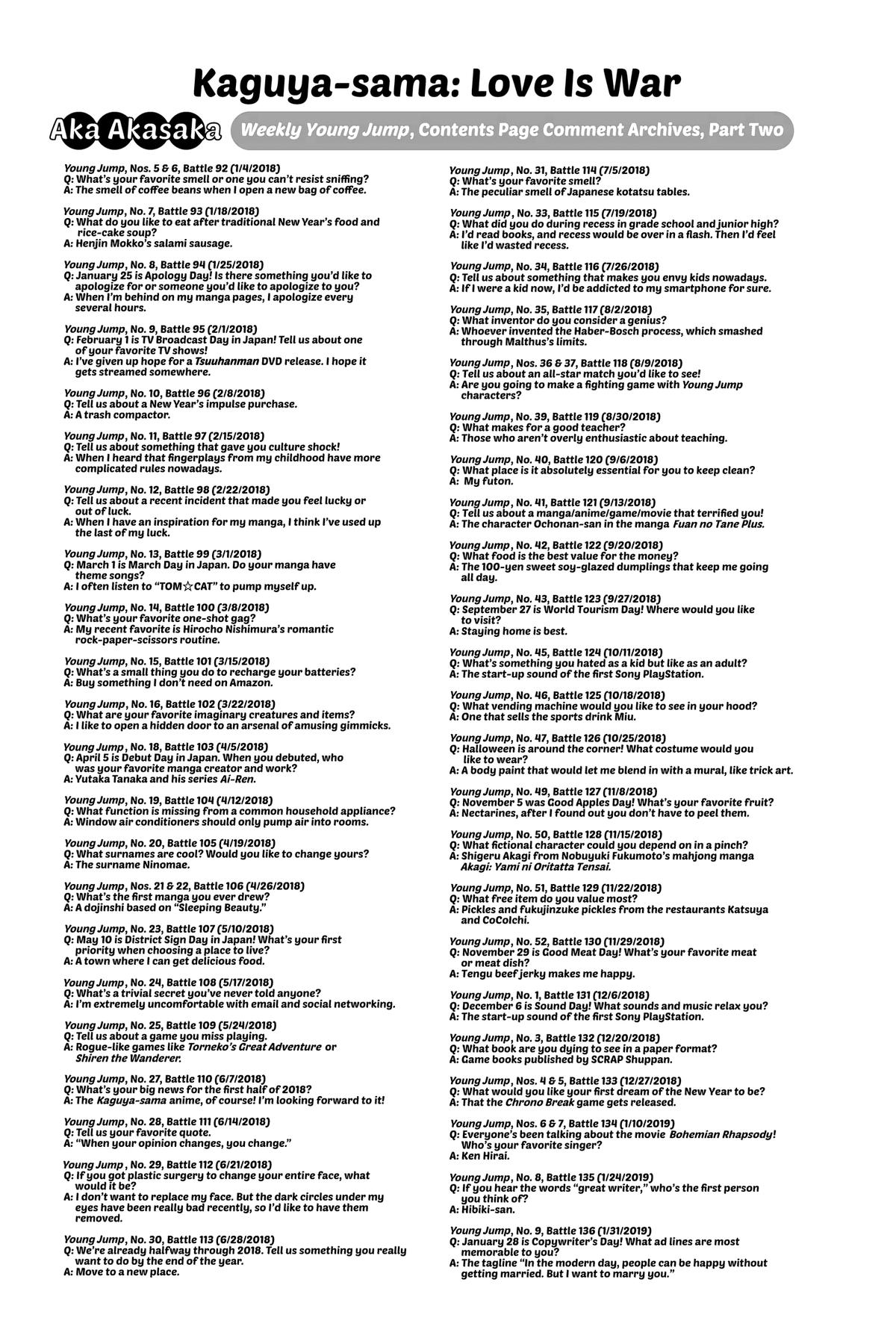 Read Kaguya sama Love Is War EN Manga Online