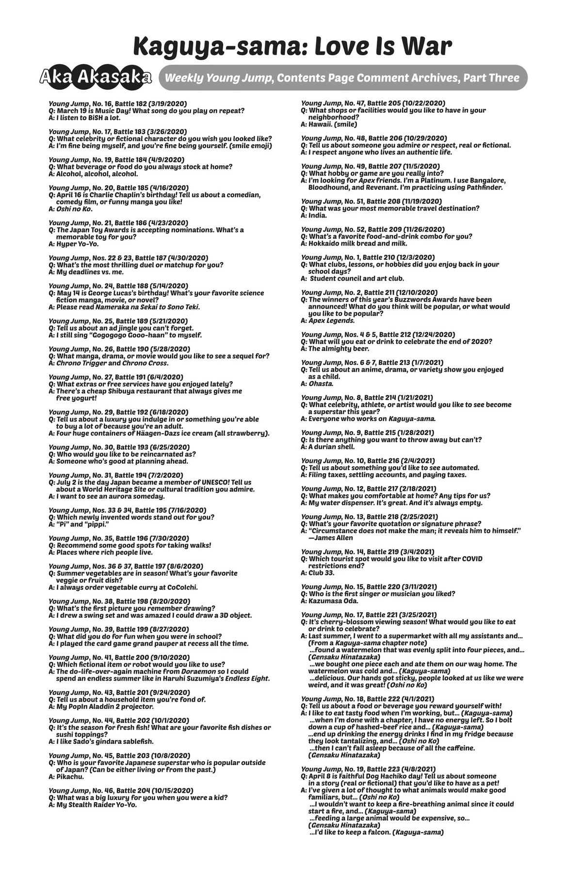 Read Kaguya sama Love Is War EN Manga Online