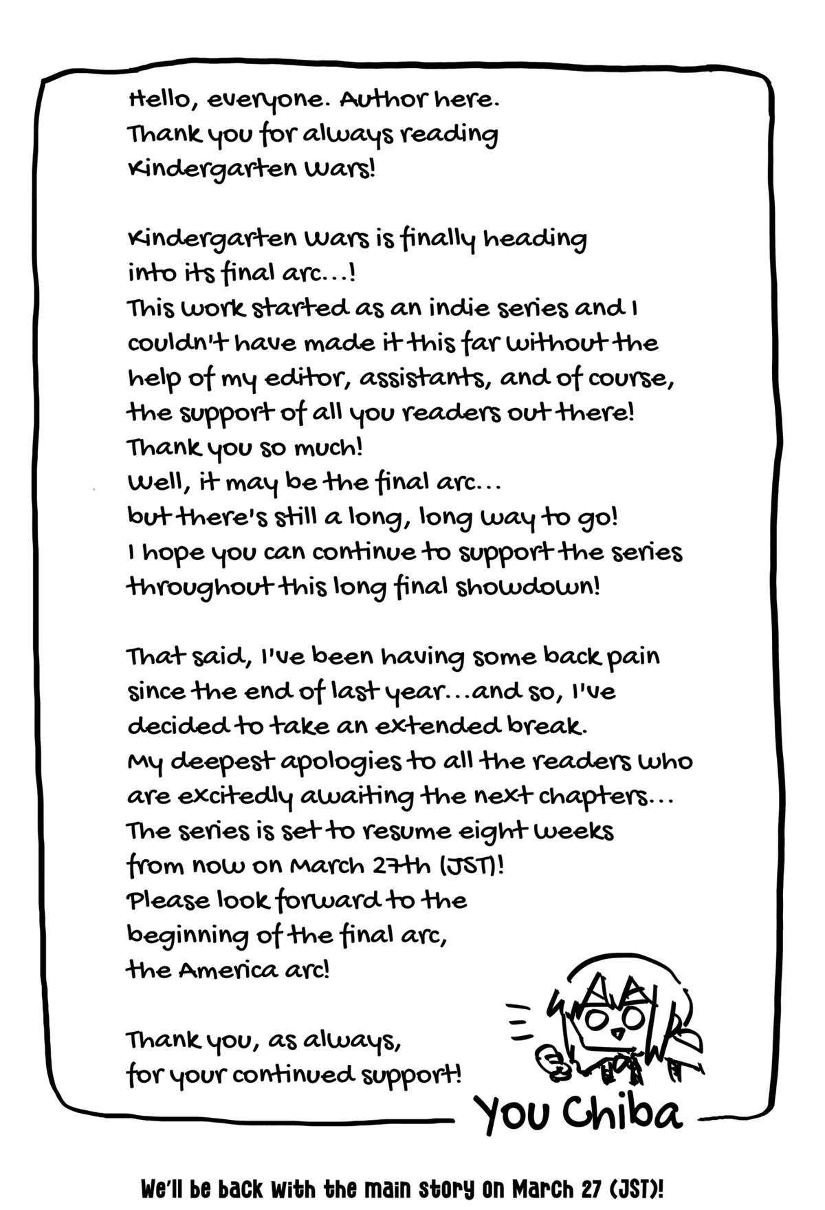 Read Kindergarten WARS EN Manga Online