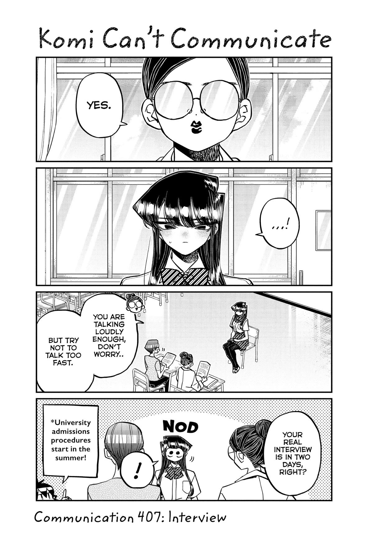 Read Komi Can’t Communicate EN Manga Online