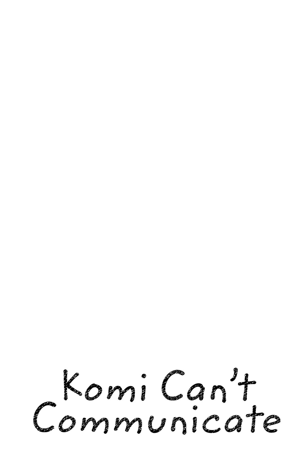 Read Komi Can’t Communicate EN Manga Online