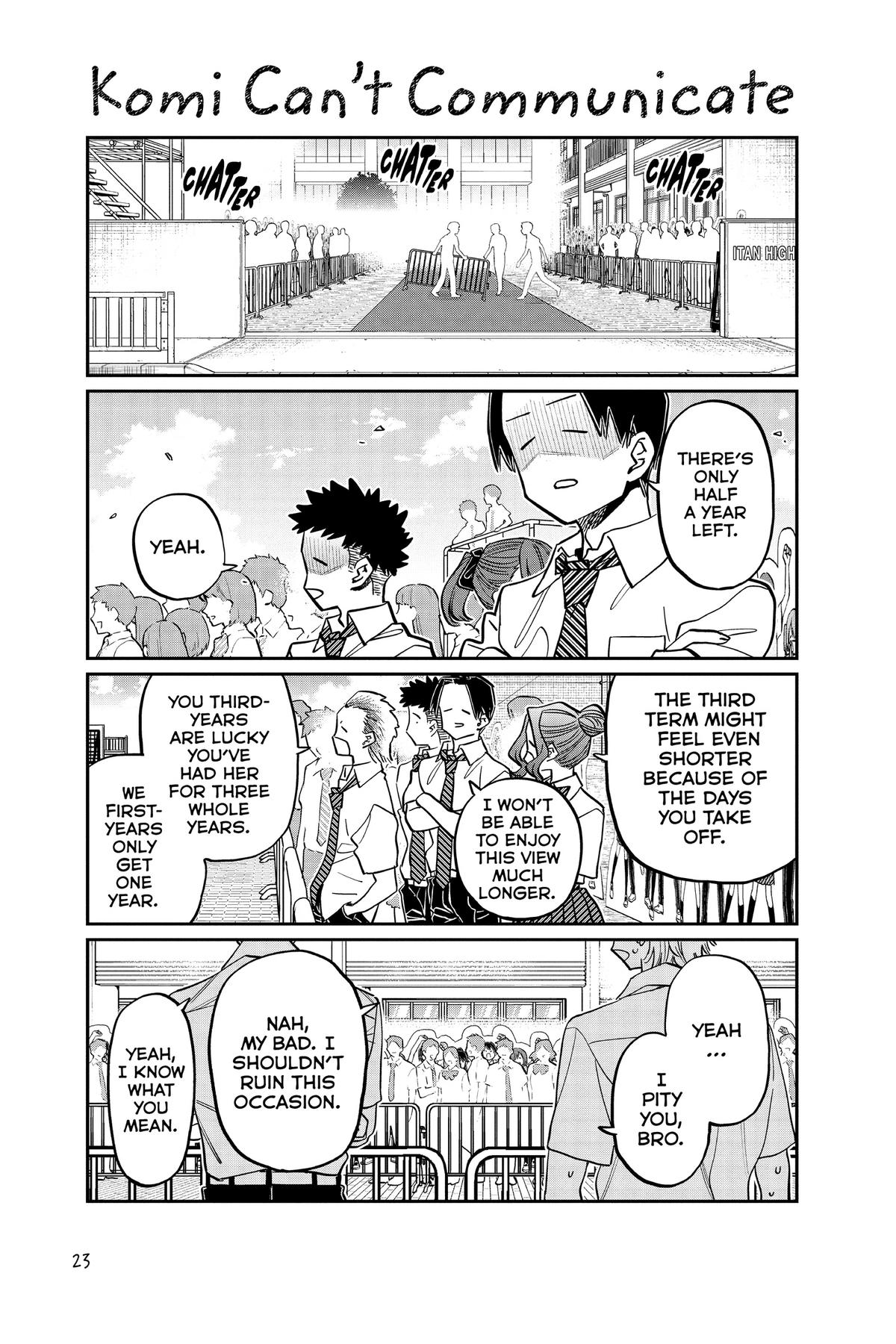 Read Komi Can’t Communicate EN Manga Online