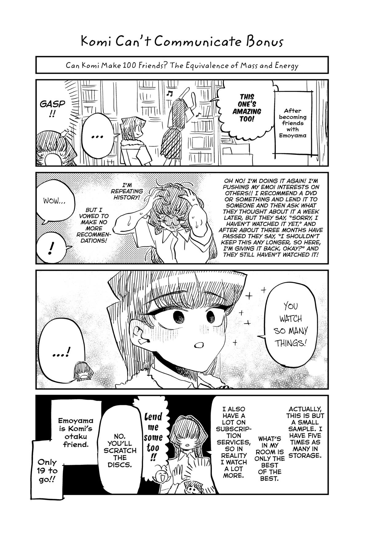 Read Komi Can’t Communicate EN Manga Online