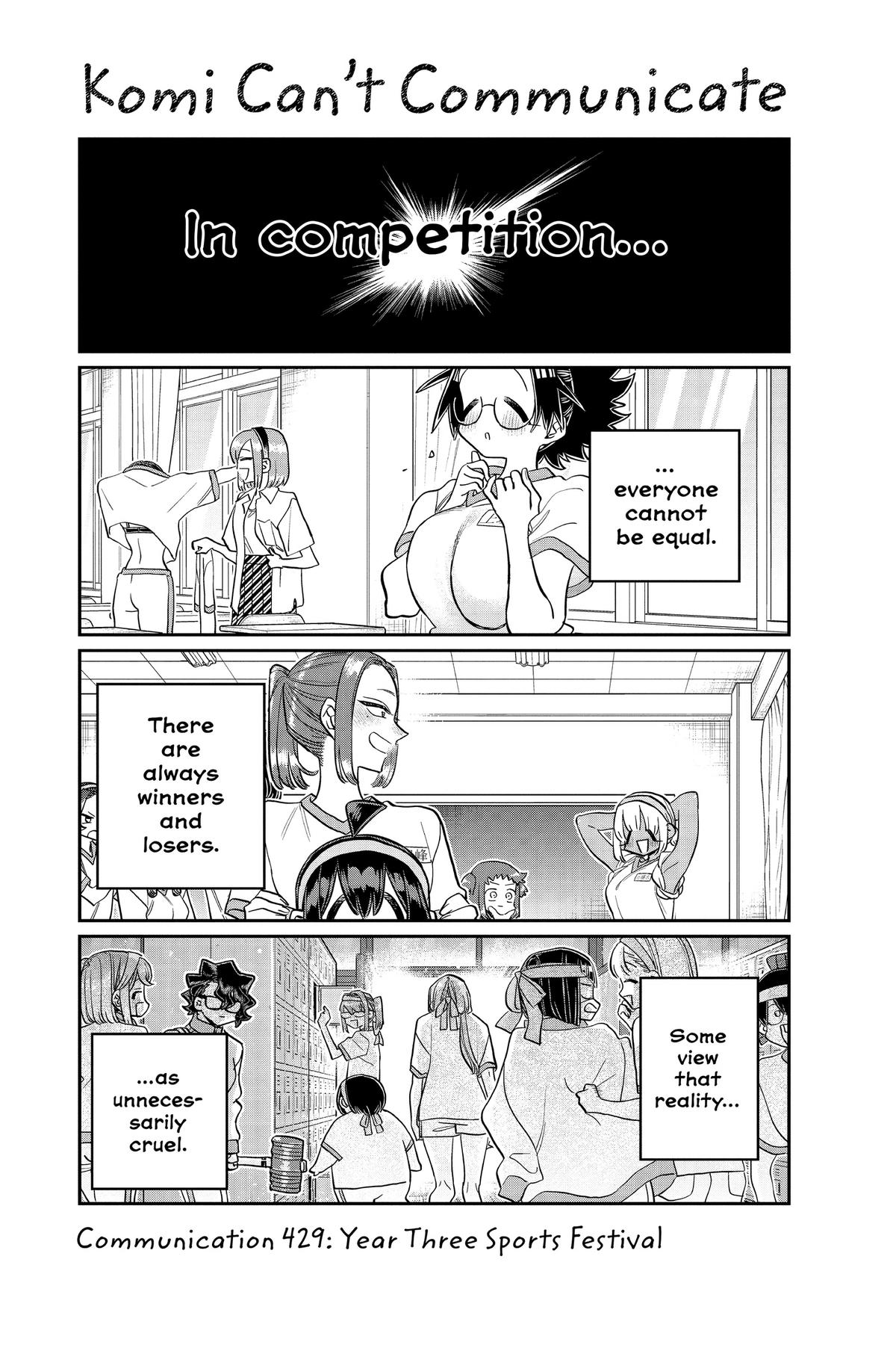 Read Komi Can’t Communicate EN Manga Online