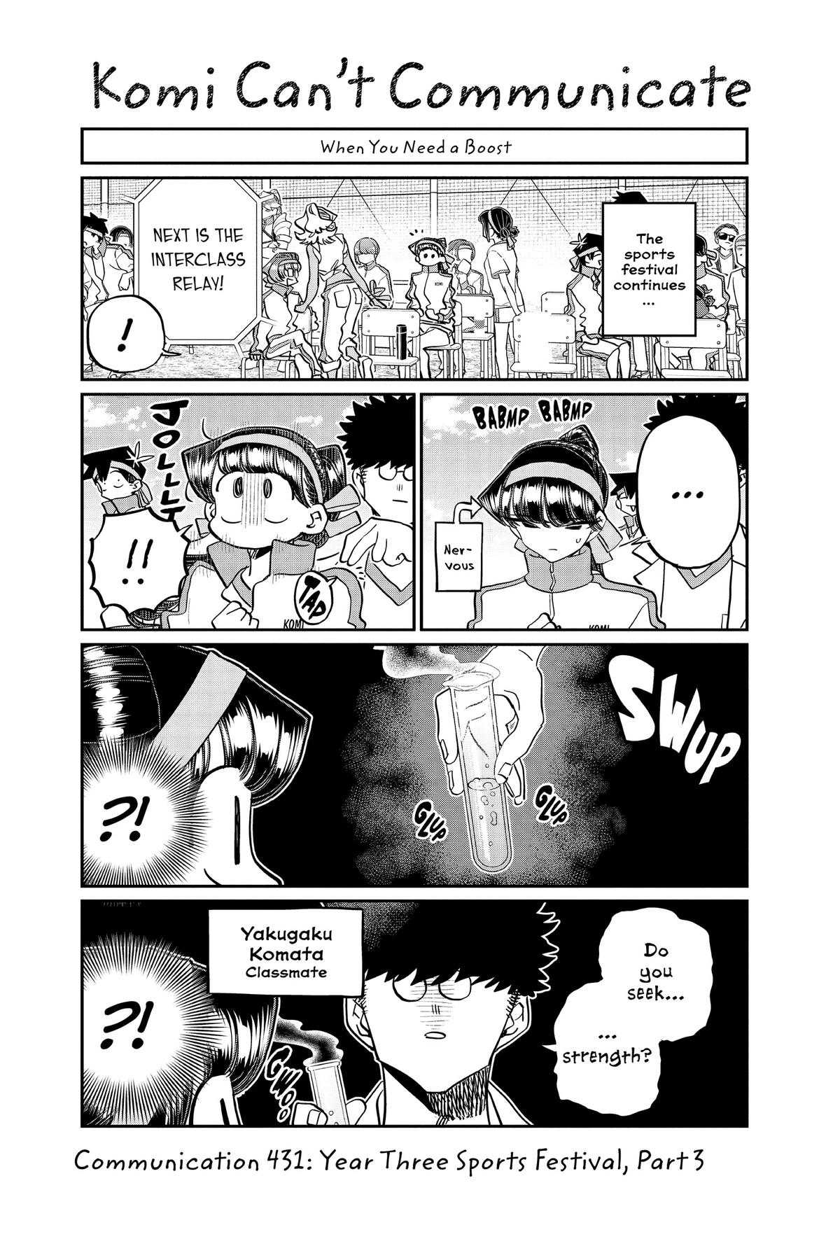 Read Komi Can’t Communicate EN Manga Online