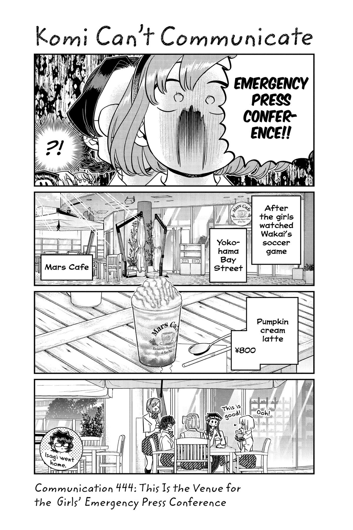 Read Komi Can’t Communicate EN Manga Online