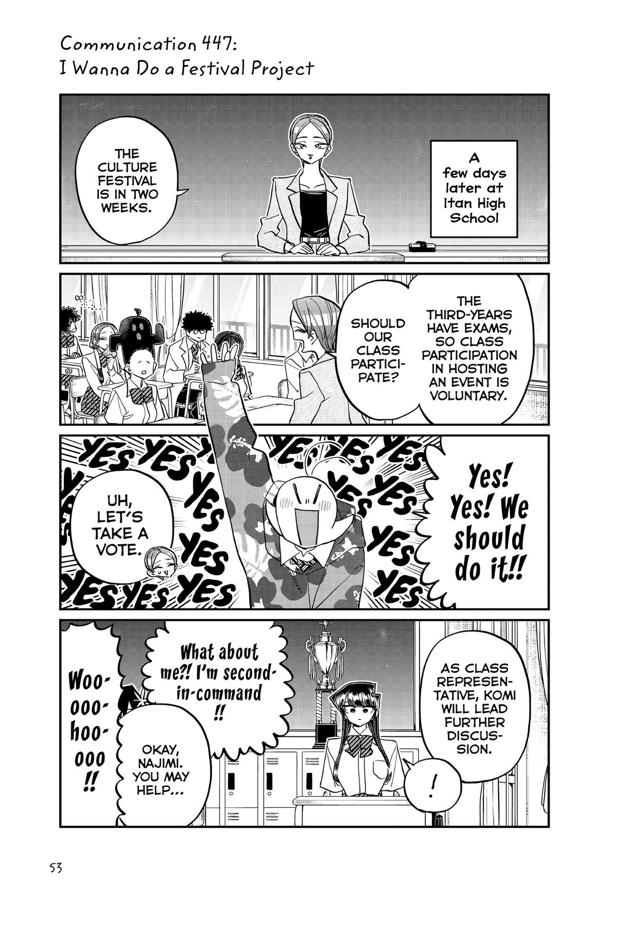 Read Komi Can’t Communicate EN Manga Online