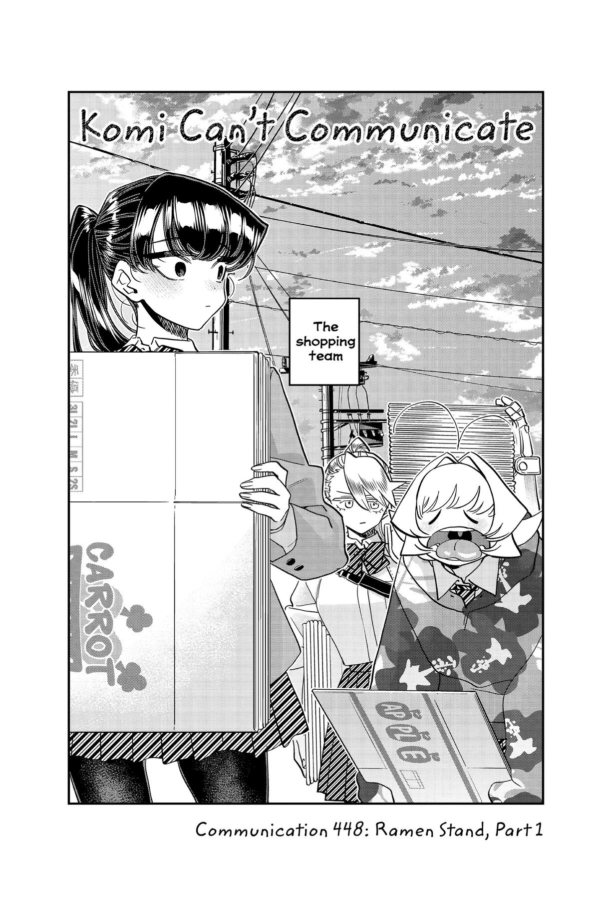 Read Komi Can’t Communicate EN Manga Online