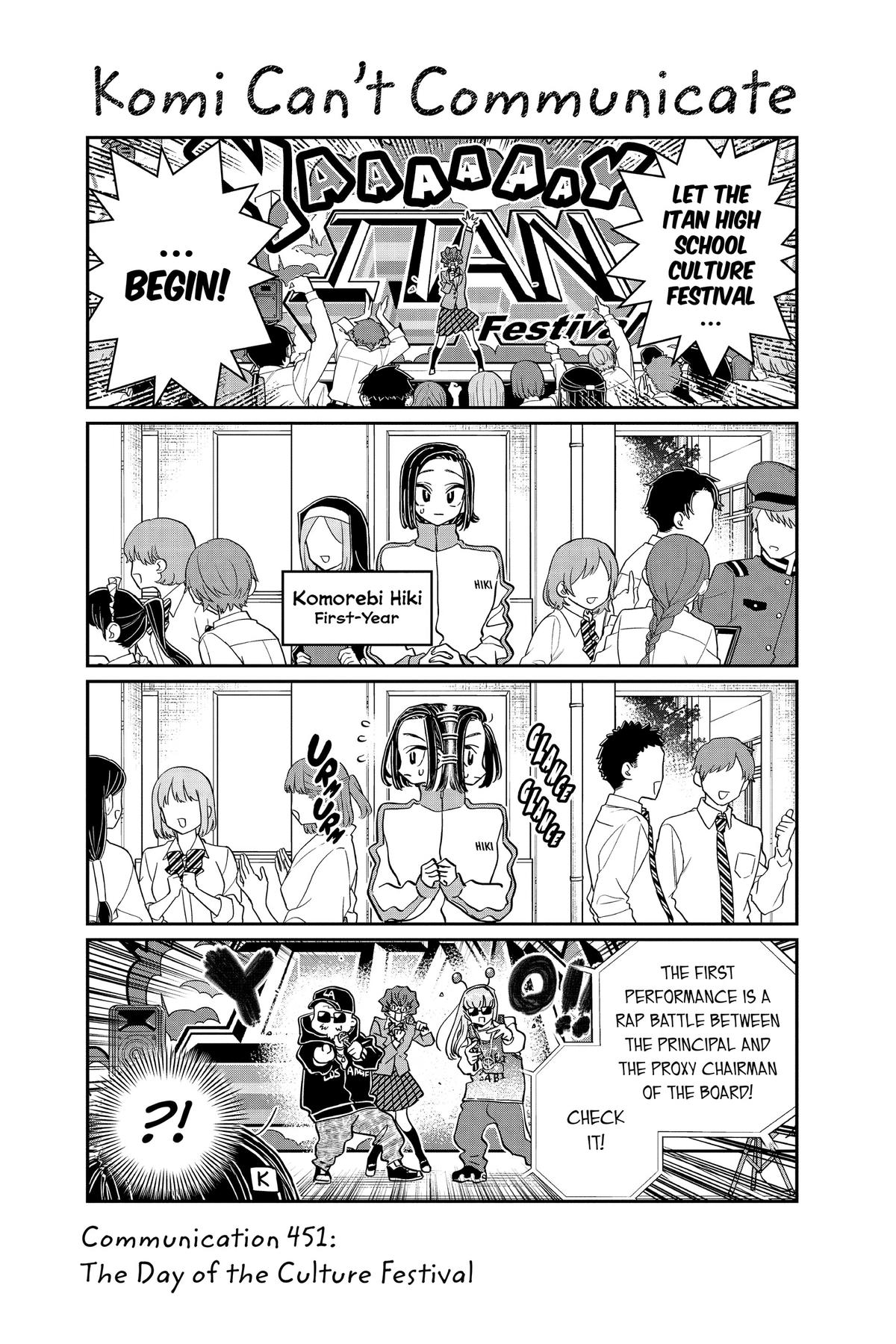 Read Komi Can’t Communicate EN Manga Online