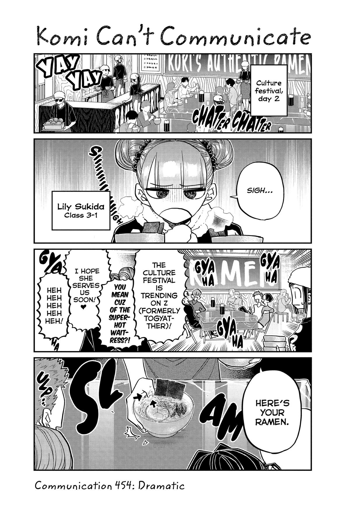 Read Komi Can’t Communicate EN Manga Online