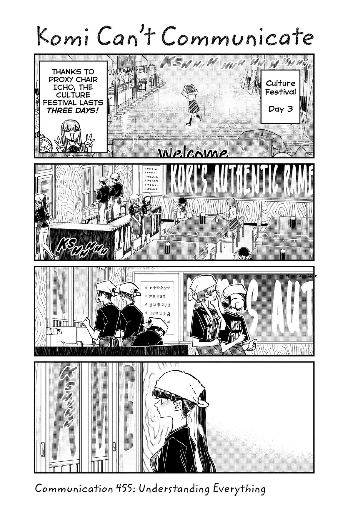 Read Komi Can’t Communicate EN Manga Online