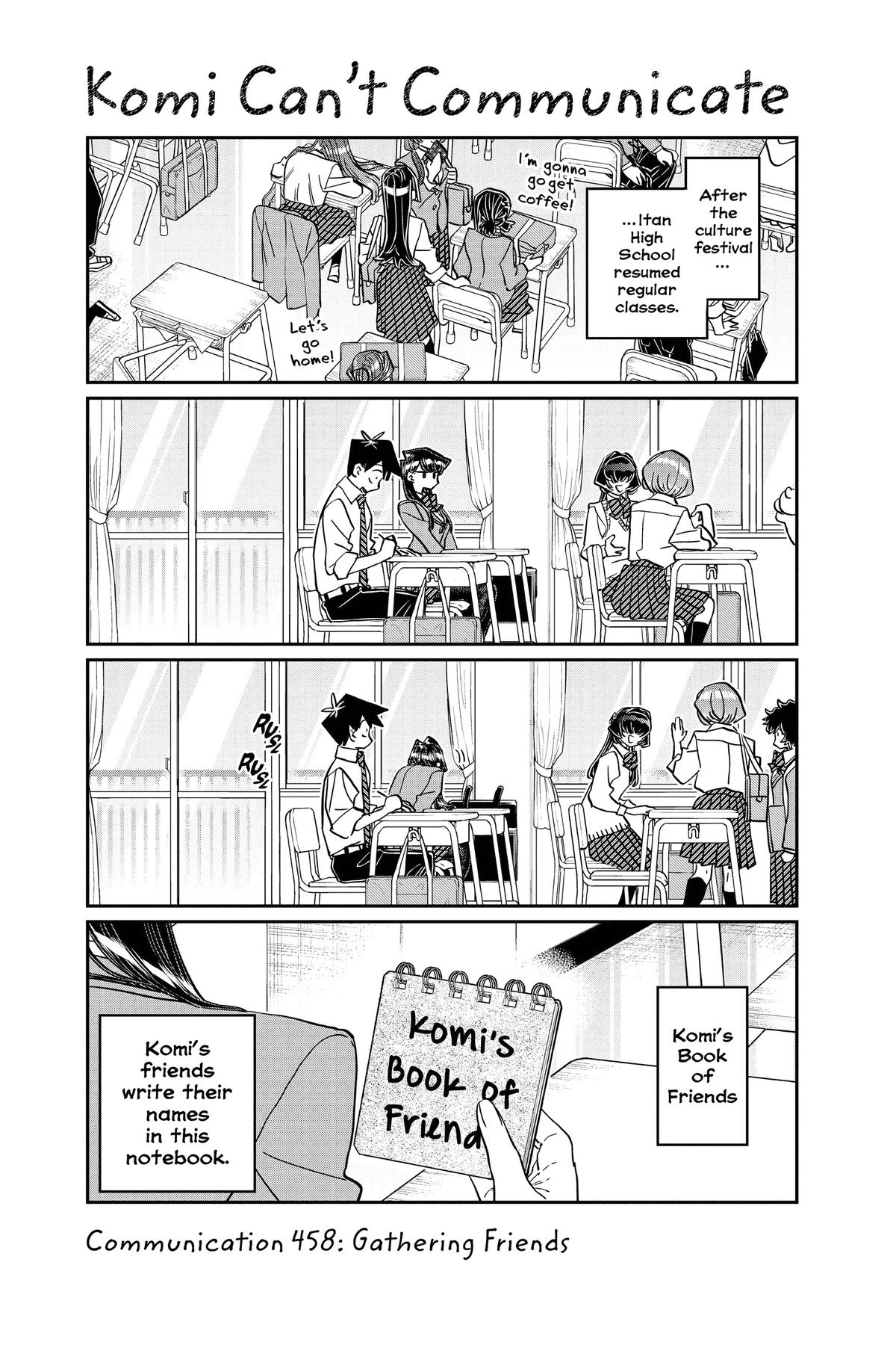 Read Komi Can’t Communicate EN Manga Online