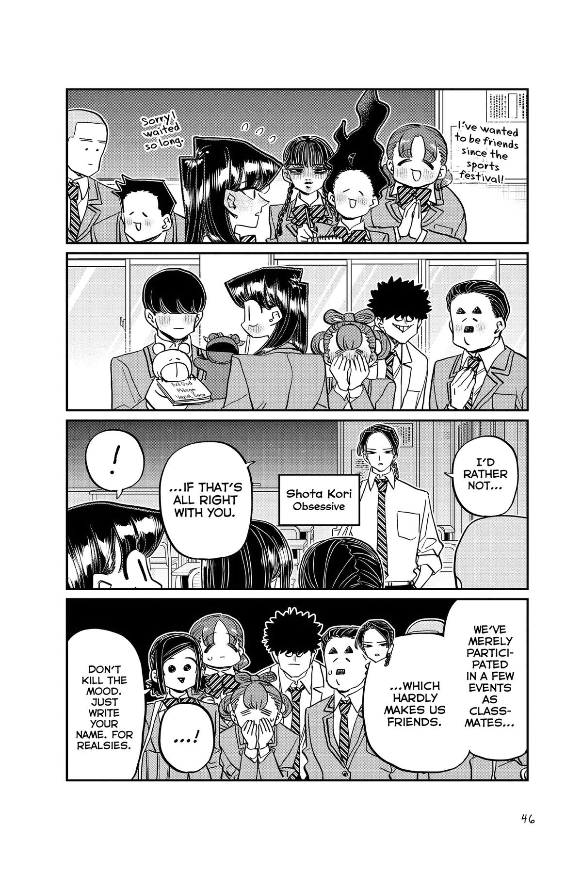 Read Komi Can’t Communicate EN Manga Online