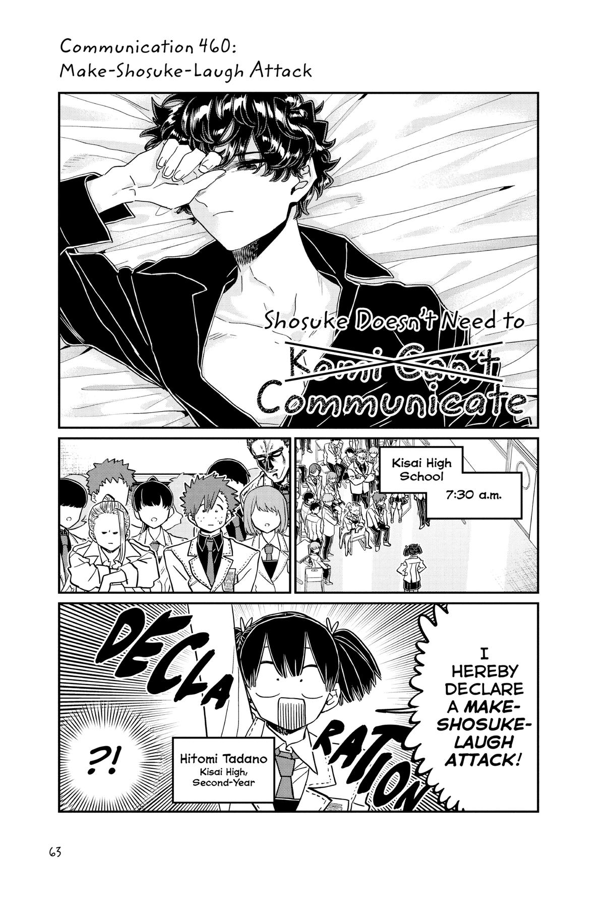 Read Komi Can’t Communicate EN Manga Online