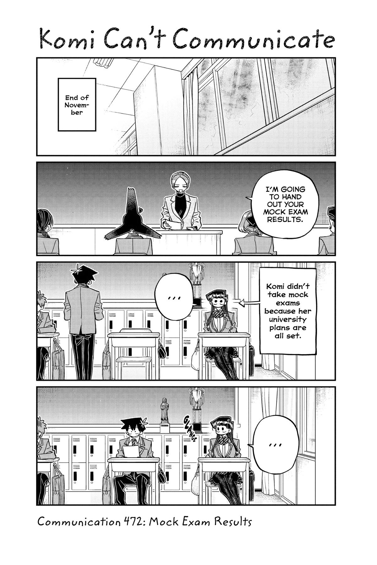 Read Komi Can’t Communicate EN Manga Online