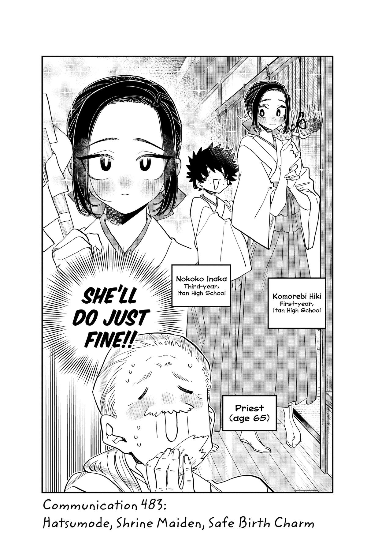 Read Komi Can’t Communicate EN Manga Online