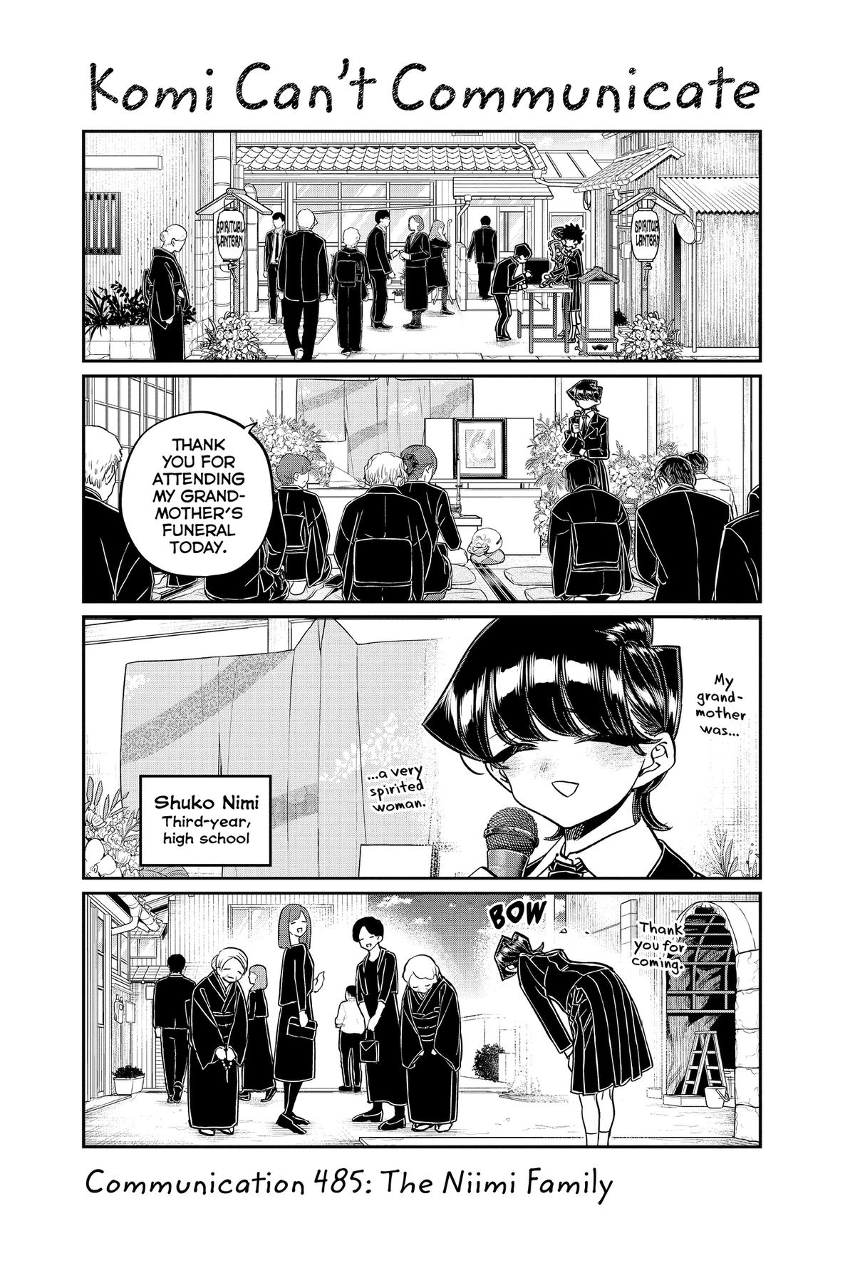 Read Komi Can’t Communicate EN Manga Online
