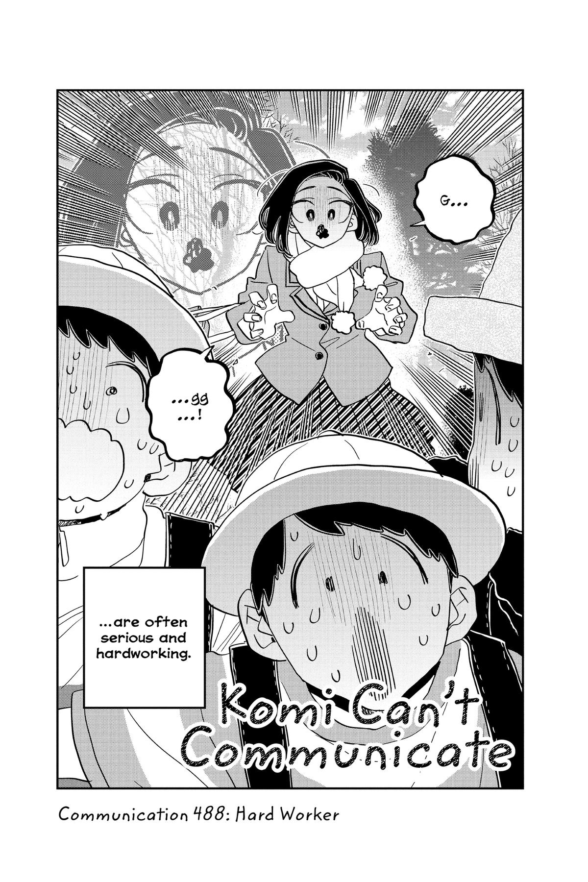 Read Komi Can’t Communicate EN Manga Online