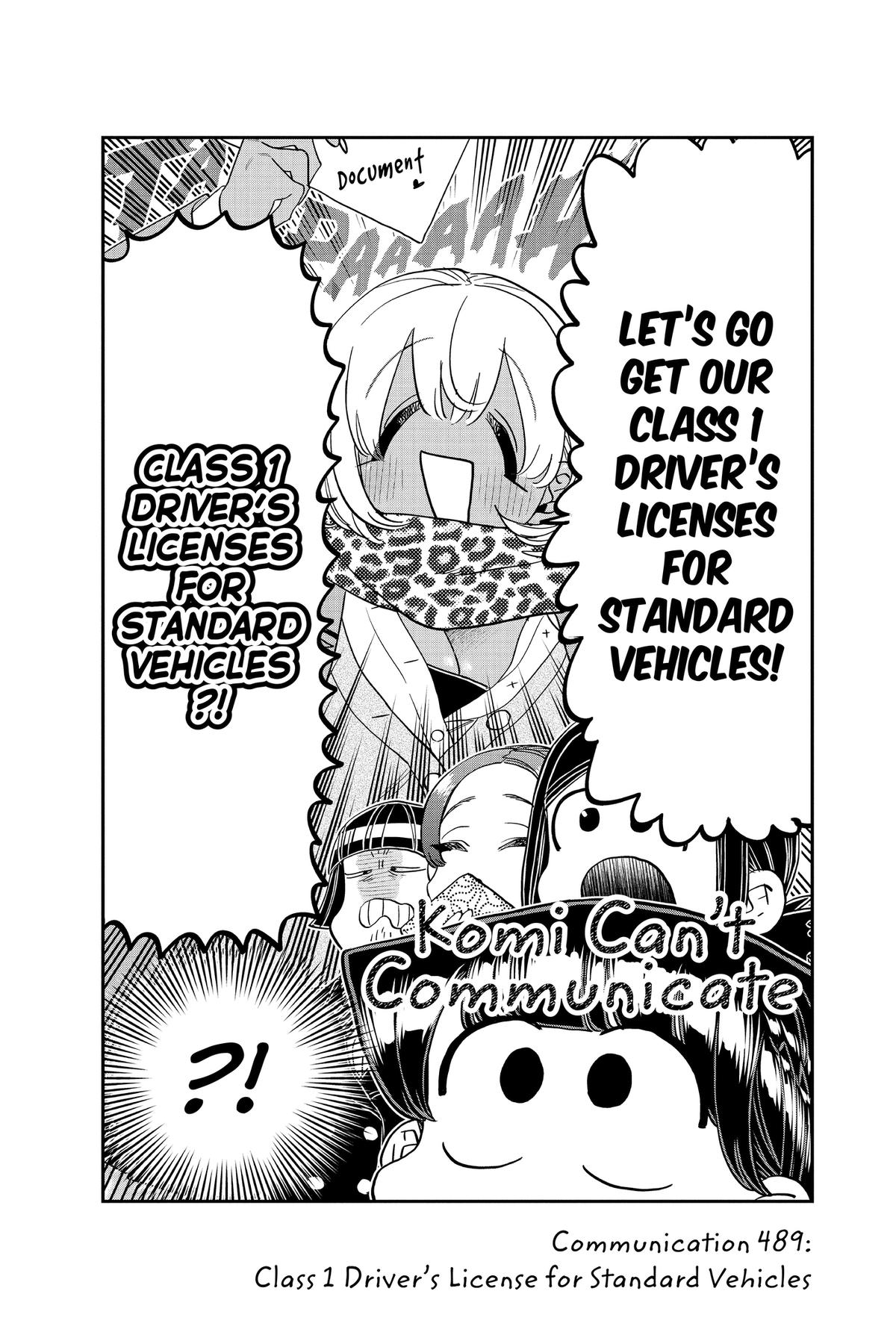 Read Komi Can’t Communicate EN Manga Online