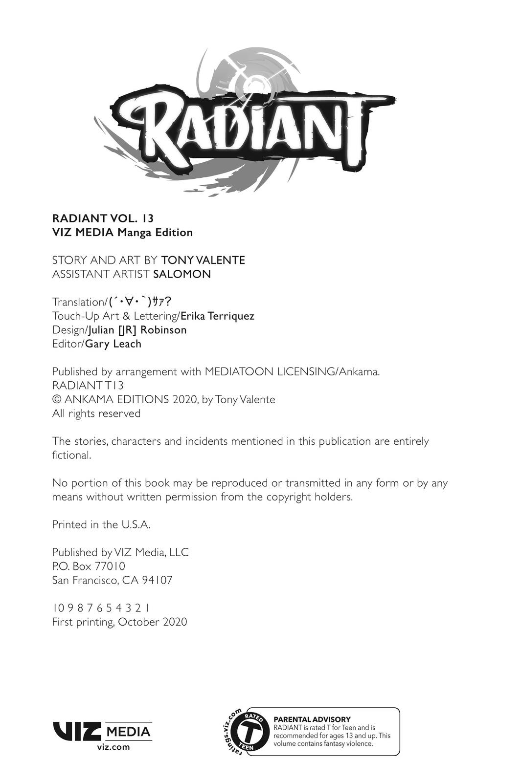 Read Radiant EN Manga Online