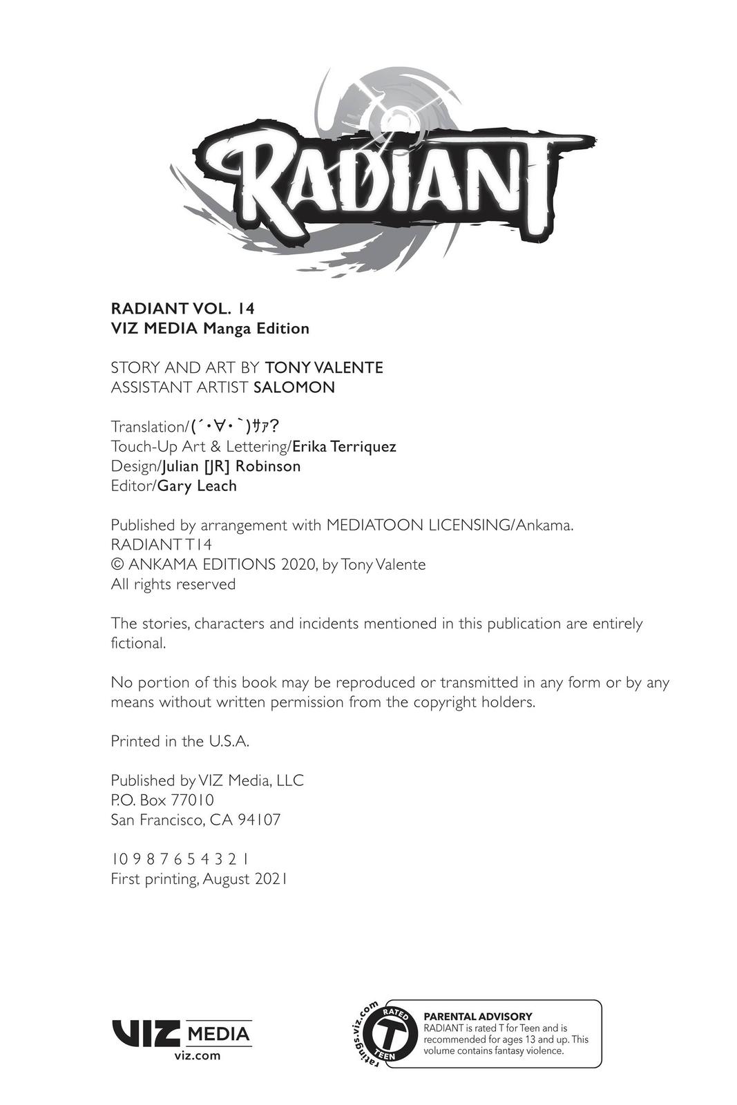 Read Radiant EN Manga Online