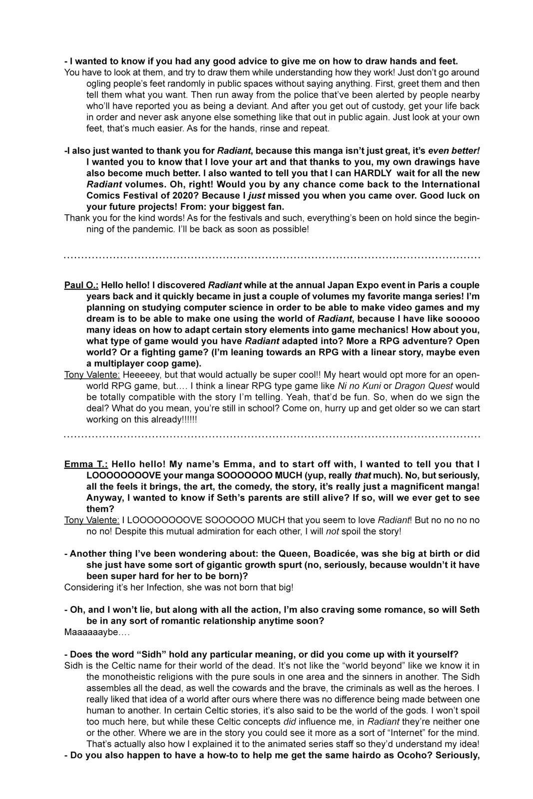 Read Radiant EN Manga Online