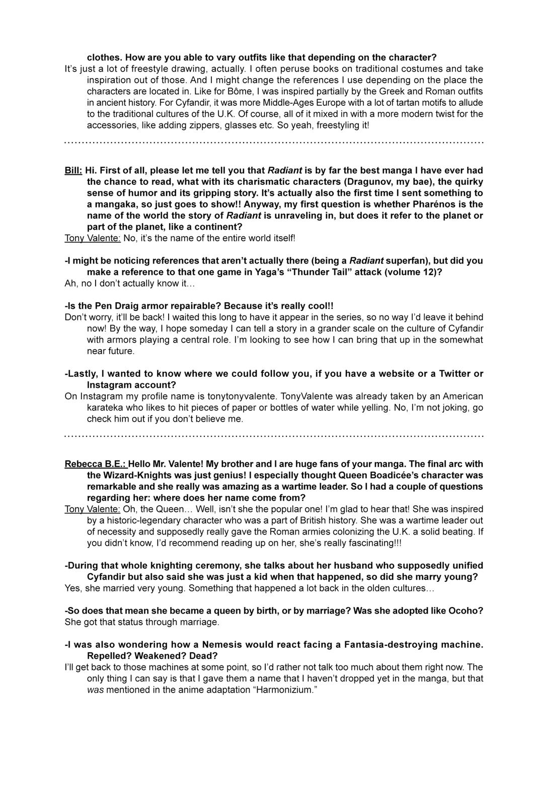 Read Radiant EN Manga Online