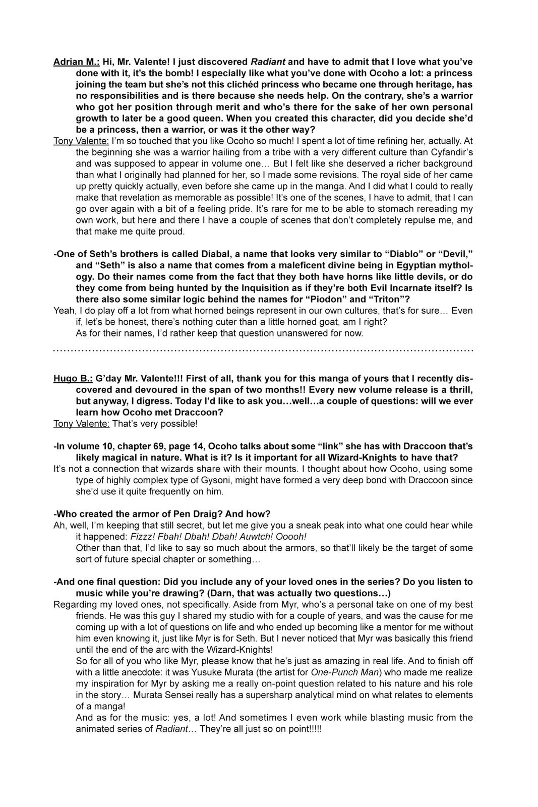 Read Radiant EN Manga Online