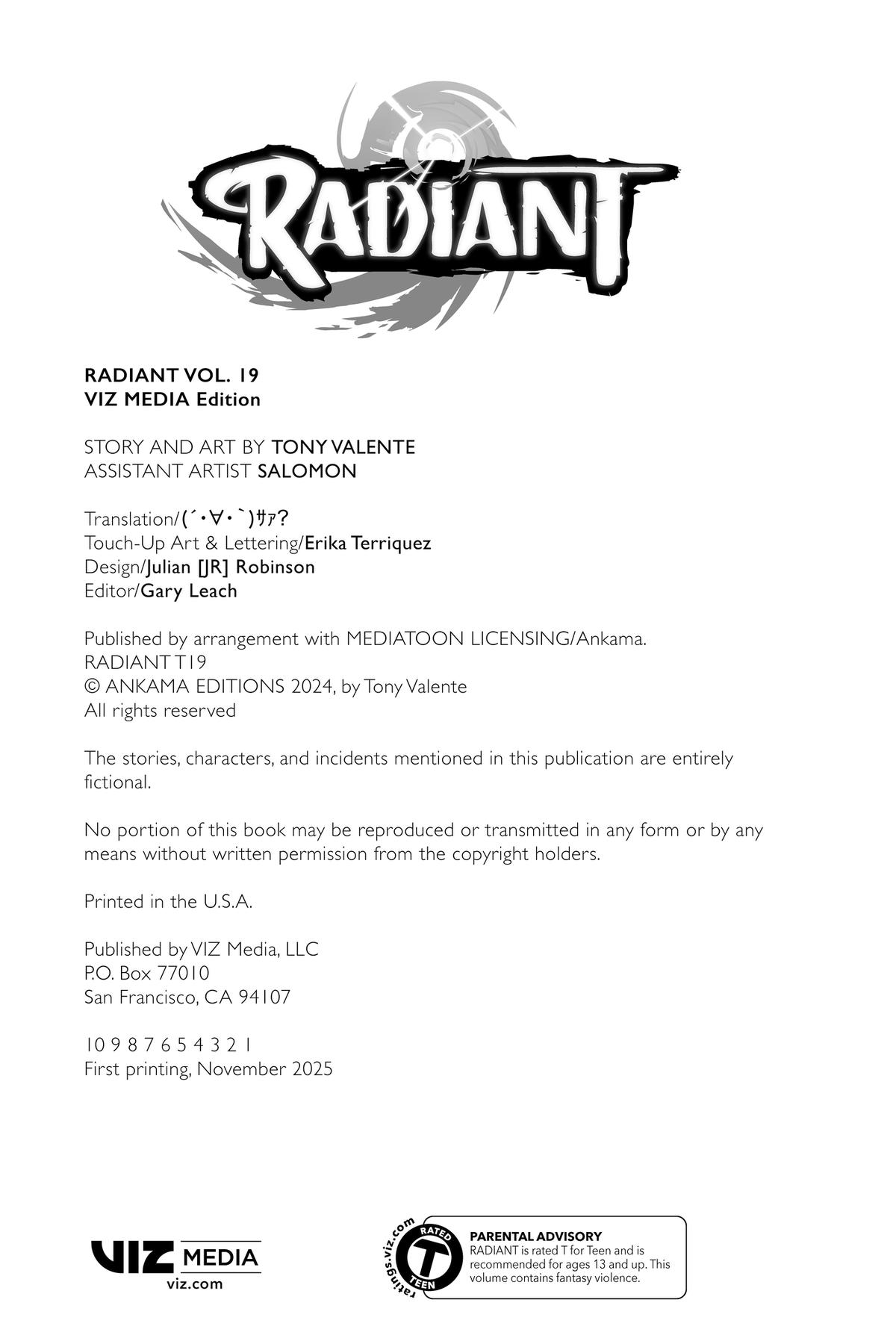 Read Radiant EN Manga Online