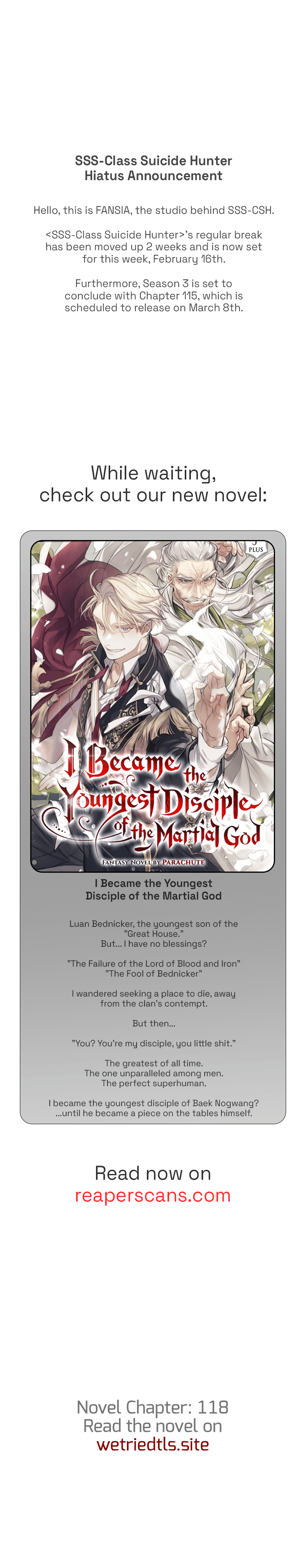 Read SSS Class Revival Hunter EN Manga Online