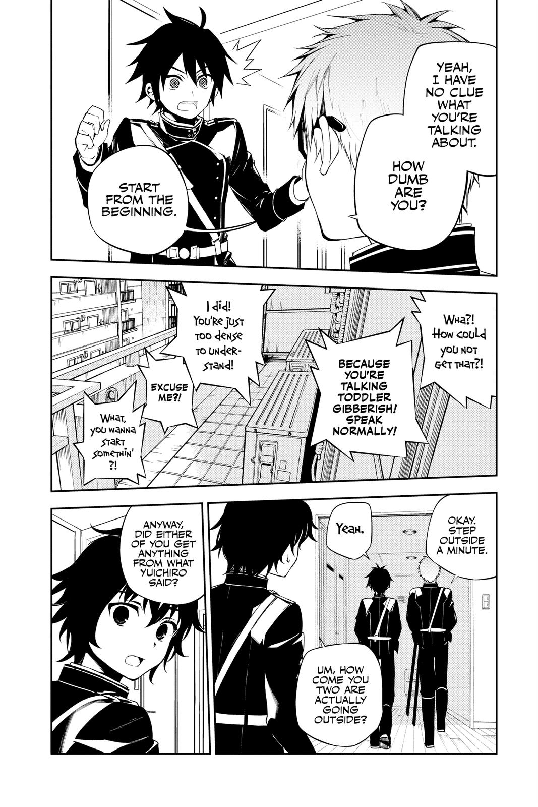 Read Seraph of the End Vampire Reign EN Manga Online