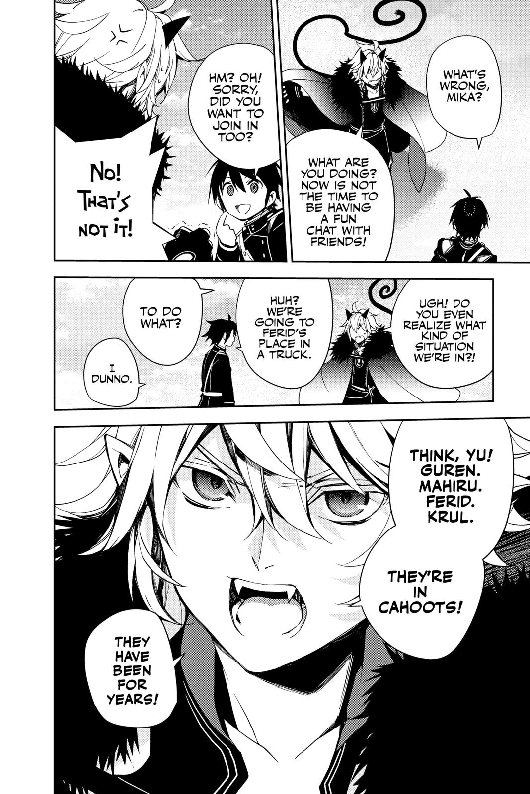 Read Seraph of the End Vampire Reign EN Manga Online